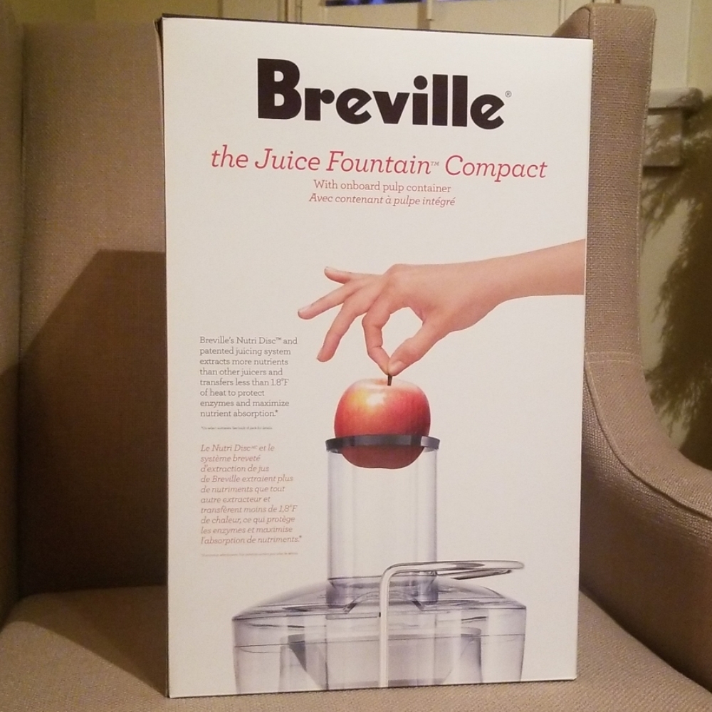New Breville the juice fountain compact.